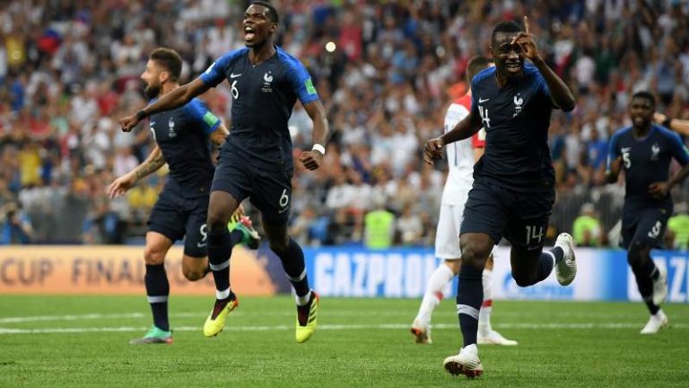 फ्रान्स दोश्रोपटक विश्वकप विजेता, क्रोएसिया ४–२ ले पराजित
