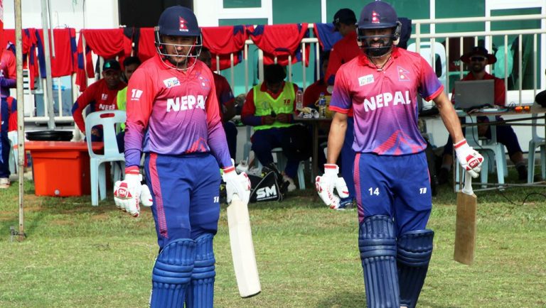 ट्वान्टी—२० क्रिकेटमा नेपालद्वारा १० विकेटले चीन पराजित